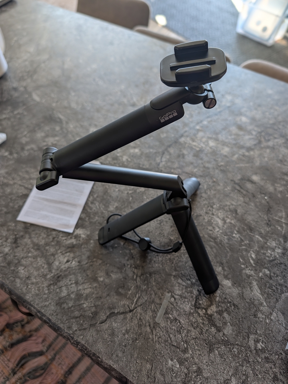 GoPro Matte Black Foldable Tripod & Accessory Stand **New In Box